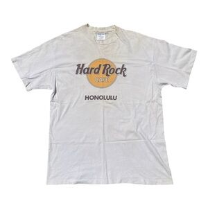 Hard Rock Cafe Tee with Orange Logo